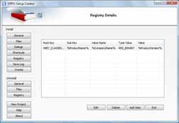 Registry Details Screenshot