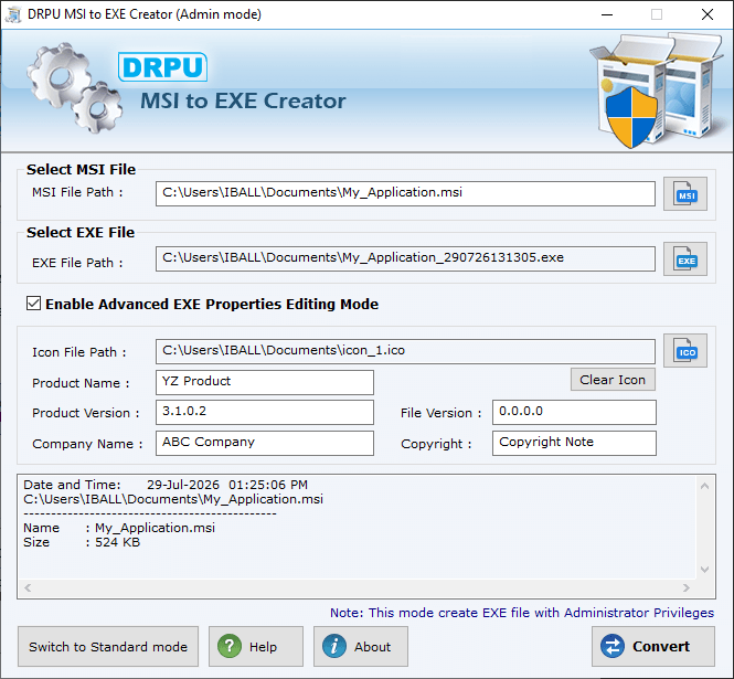 Setup Creator