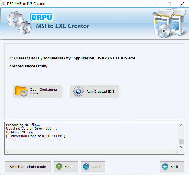 Setup Creator