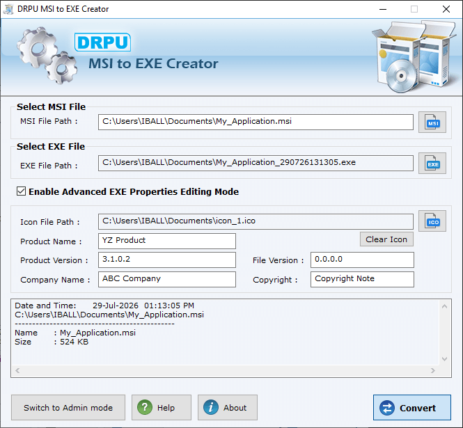 Setup Creator
