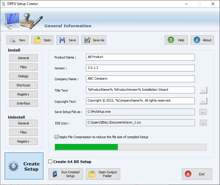 Setup Creator